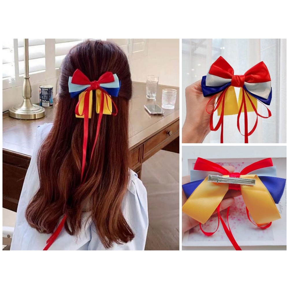 Kẹp Tóc Nơ Cho Bé Gái