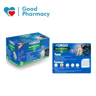 Miếng dán bỏng / phỏng Urgo Burns & Grazes