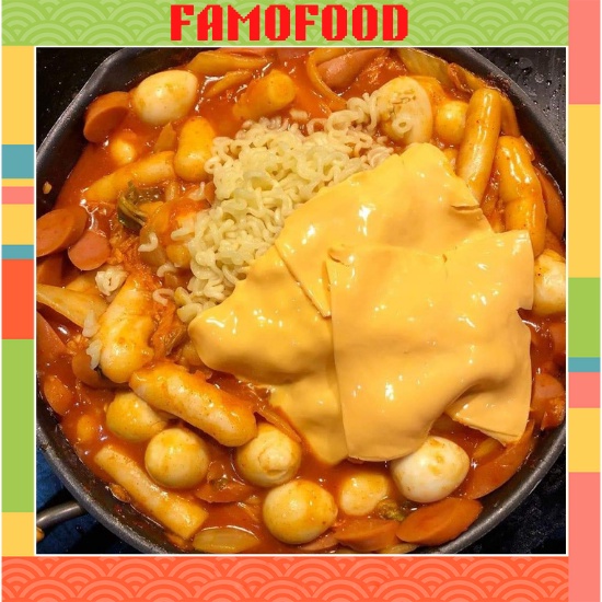 Bột phô mai lắc Hàn quốc Famofood gói 100g