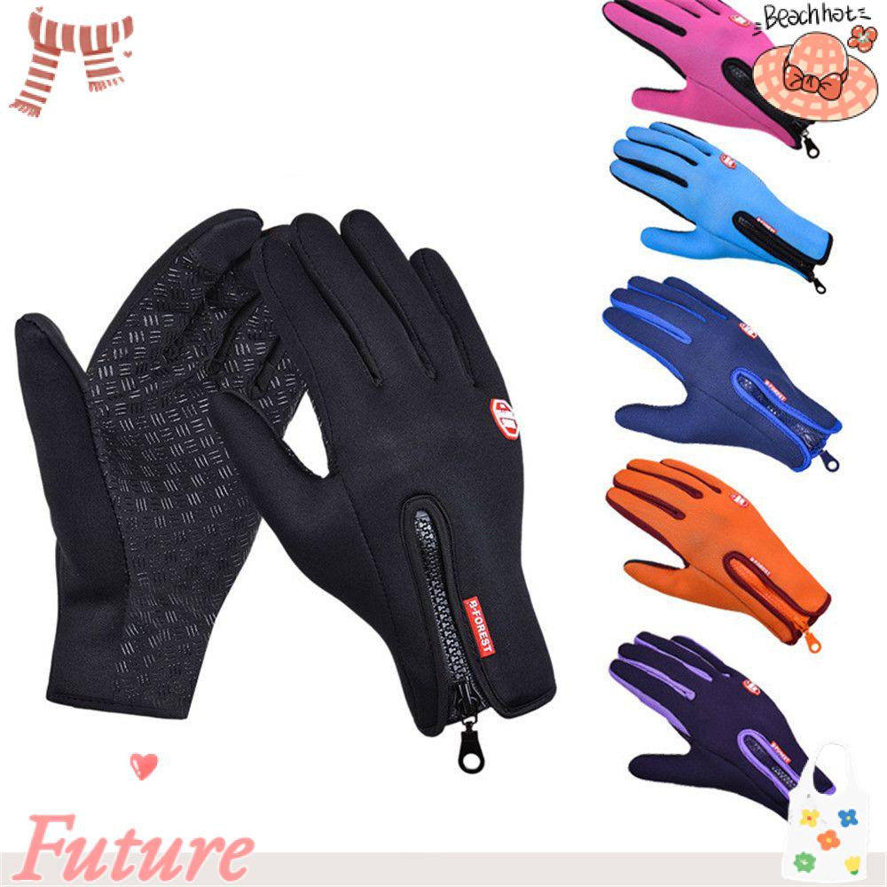 Găng Tay Thể Thao Trượt Tuyết Chắn Gió Có Thể Chạm Màn Hình Cảm Ứng