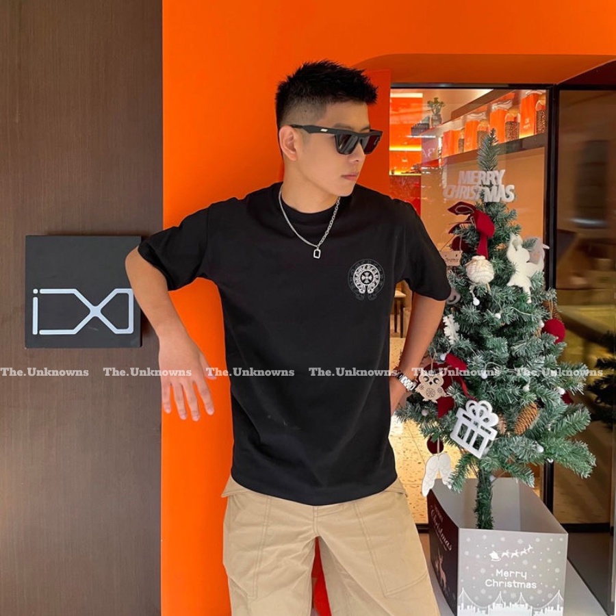 ⚡️[Hight Quality]  - Áo Tee Chrom Heart cao cấp full tag túi logo thánh giá, Áo thun CH