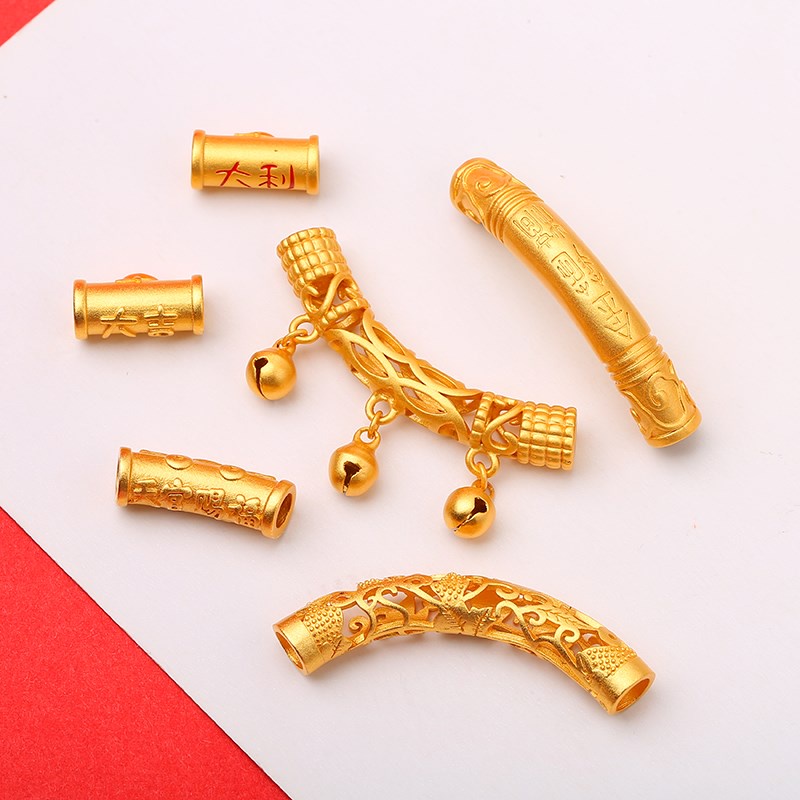 [Hàng Có Sẵn] Vòng Đeo Tay / Cổ / Vòng Tay / Vòng Tay Bằng Dây Đỏ Rỗng Hai Thế Hệ Hình Chuông Mantra diy