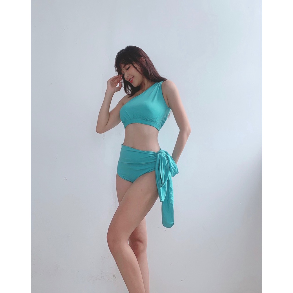 Bikini, Đồ Bơi Đi Biển Hai Mảnh Hy Lạp HM-211 - XANH NGỌC