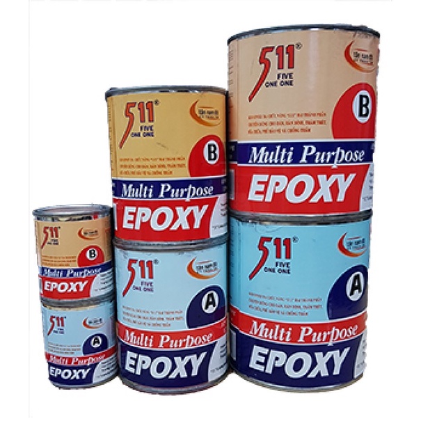 (Cặp 2,8kg) Keo dán đặc biệt EPOXY MULTI PURPOSE 511