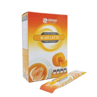Bột rau xanh chính sơn bí đỏ latte bột hòa tan 100% tự nhiên