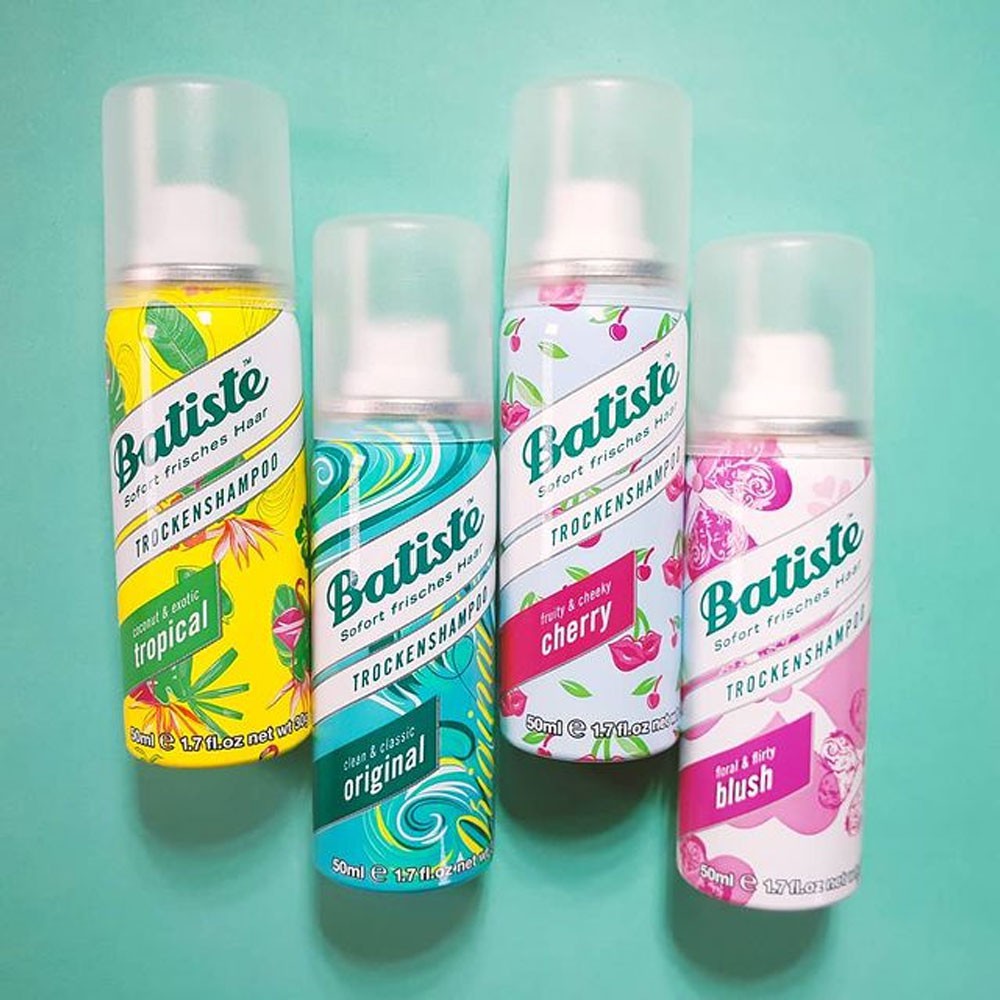 Dầu Gội Khô BATISTE Mini Dry Shampoo (50ml)