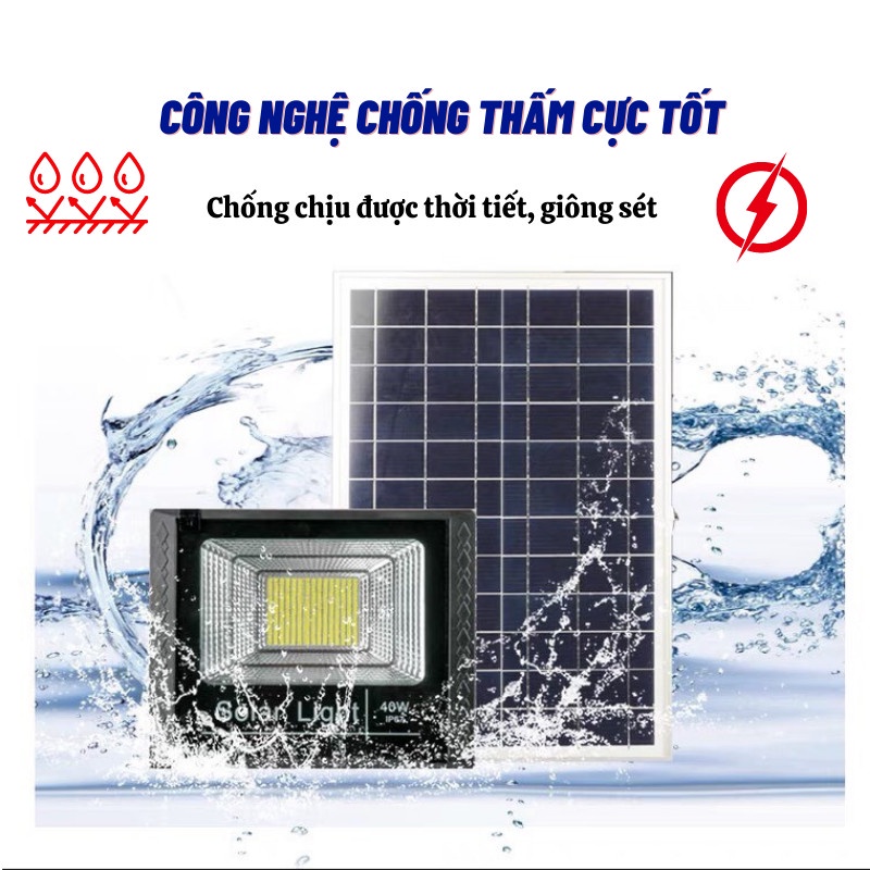 Đèn Led Năng Lượng Mặt Trời, Đèn Năng Lượng Mặt Trời Tiết Kiệm Điện Năng, Chống Nước Siêu Bền PAPAA.HOME