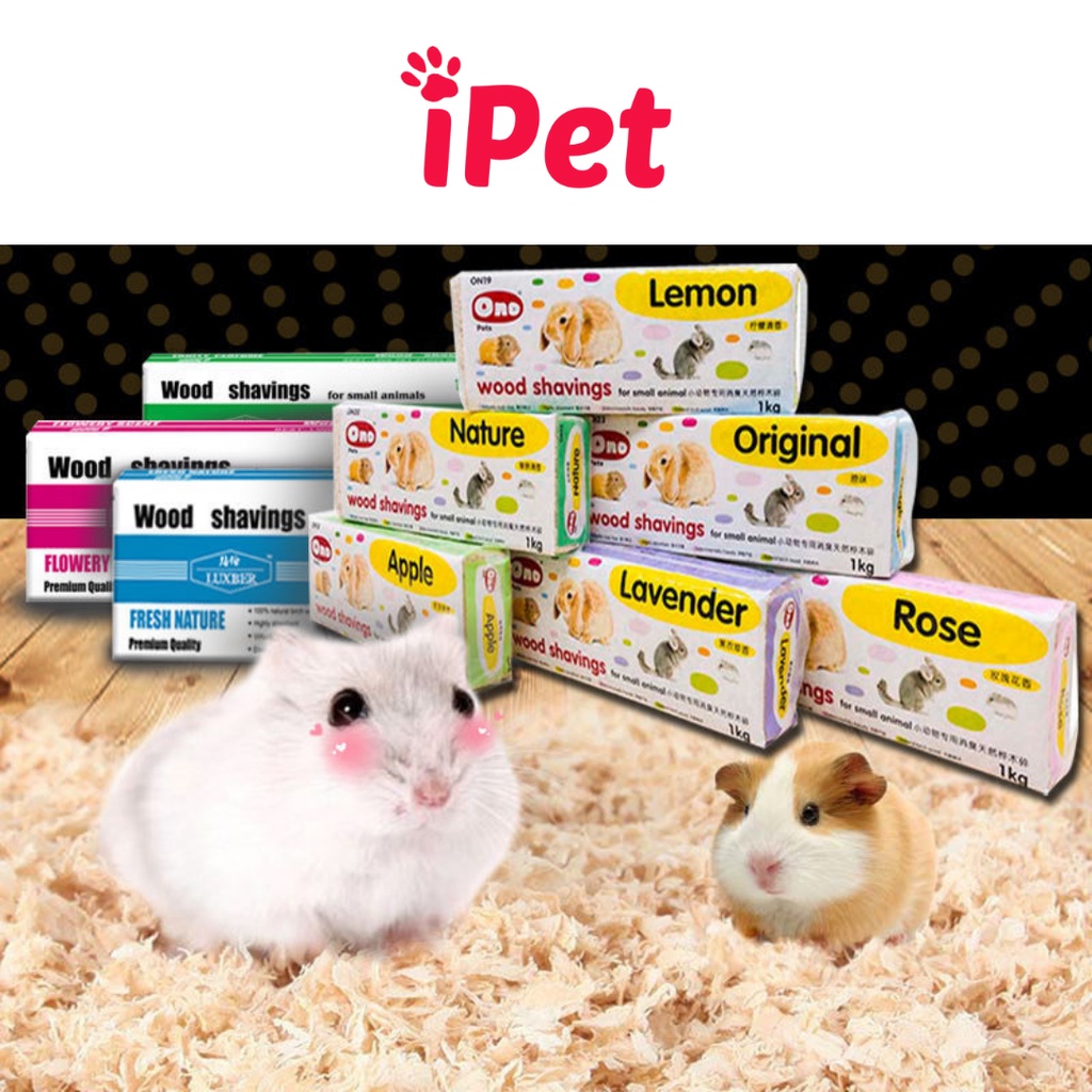 Mùn Cưa Nén Thơm Cao Cấp Chính Hãng ONO Lót Chuồng Cho Hamster, Thỏ, Bọ, Nhím - iPet Shop