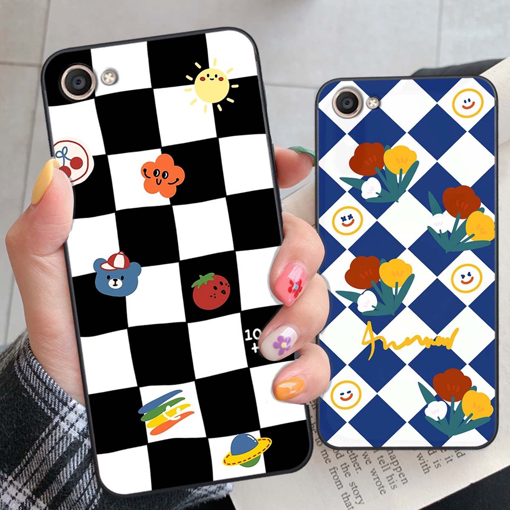 Ốp Vivo V5 / V5 Plus / Y67 họa tiết hoa, gấu thời trang, ốp dẻo bền đẹp