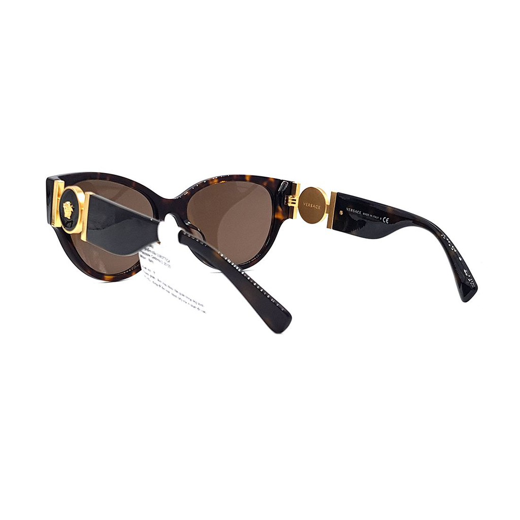 Kính mát nam nữ thời trang Versace VE4368A  chính hãng, thiết kế dễ đeo bảo vệ mắt
