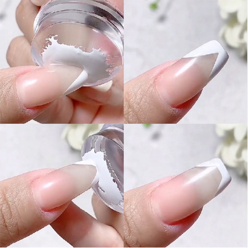 Dụng Cụ In Hình Trang Trí Móng Tay Bằng Silicone DIY