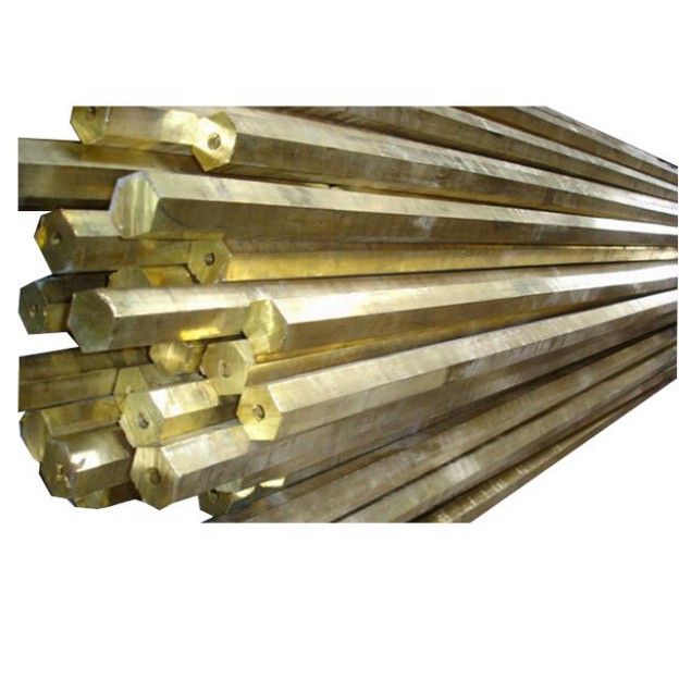 Đồng Thau/Vàng Lục Giác,Thanh Đồng Lục Giác Chiều Dài Cạnh 10--->27 Dài 500mm DT TECHSHOP