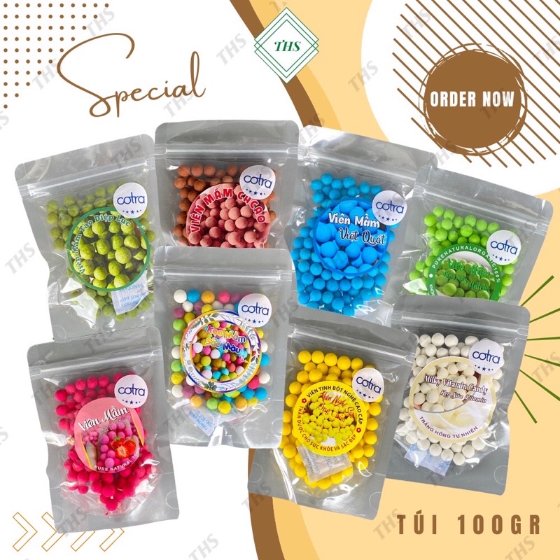 Mầm đậu nành 12 vị có giá sỉ loại 100gr