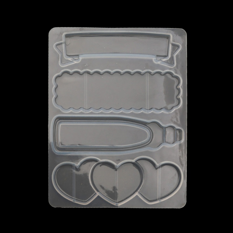 Khuôn Làm Kẹp Tóc Bằng Nhựa Resin Tiện Dụng