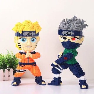 (FREESHIP) Mô hình xếp hình Lego - Mô hình đồ chơi lắp ráp lego nhân vật Kakashi,  Naturo 39 cm
