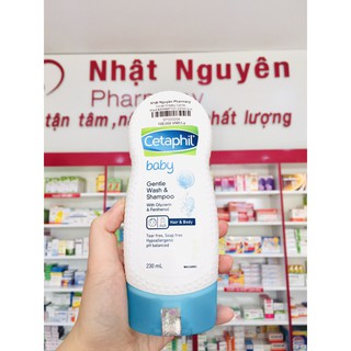 CETAPHIL BABY GENTLE WASH & SHAMPOO - Sữa tắm và dầu gội cho trẻ em