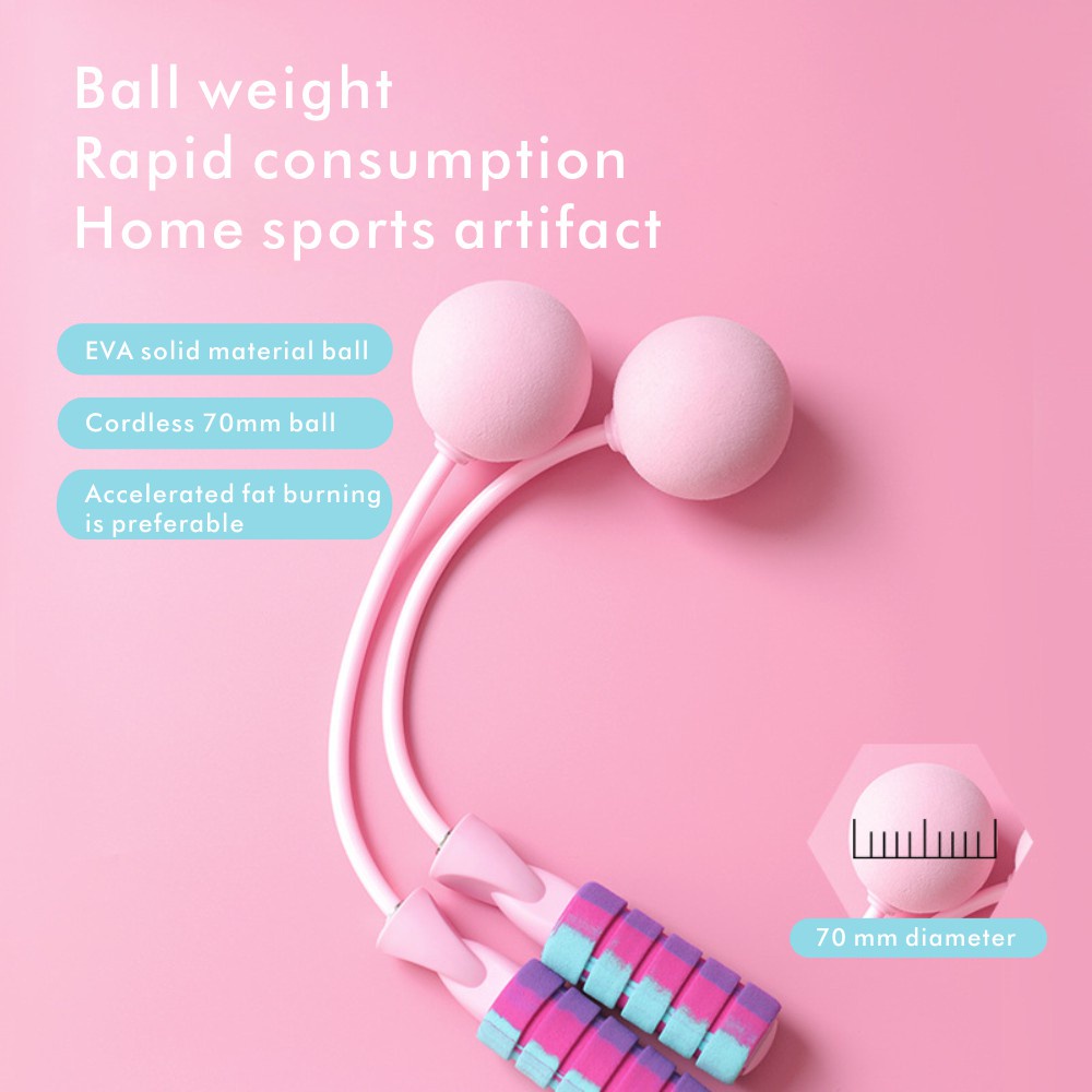 Dây Nhảy Tập Thể Dục Giảm Cân Không Dây Chuyên Nghiệp Cho Nữ.