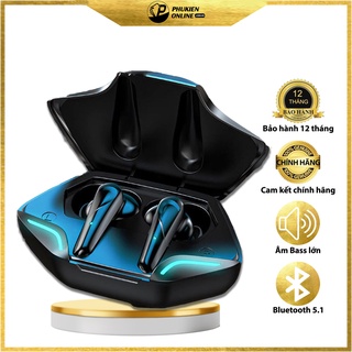 Tai nghe chơi game Bluetooth 5.0 Gaming Floveme - G11 - Không dây có mic với độ trễ cực thấp - Chống nước IPX5