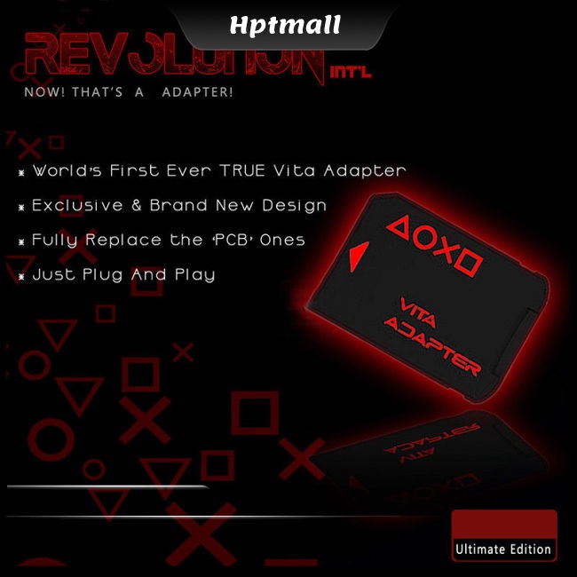 SD2Vita V3.0 For PSVita Game Card to Micro SD Card Adapter for PS Vita 1000 2000