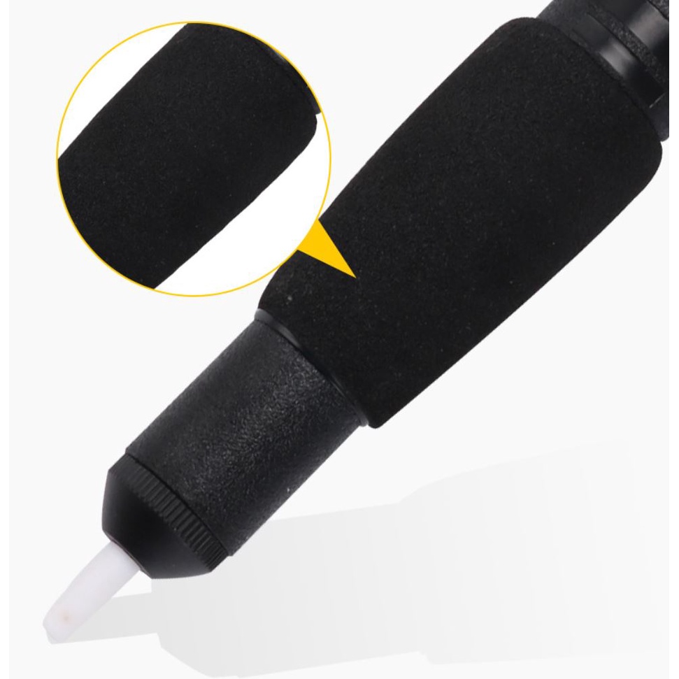 Hút thiếc, ống hút thiếc 366D có đệm cao su chống trượt lỗ hút 3mm