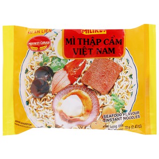 Mì thập cẩm Miliket gói 70g