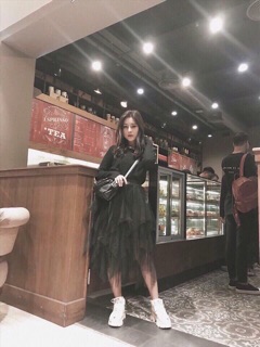 Xả chân váy tầng QC