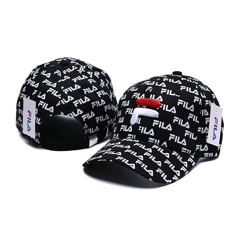 Mũ Lưỡi Trai Vải Cotton In Logo Fila Thời Trang Cho Nam Và Nữ