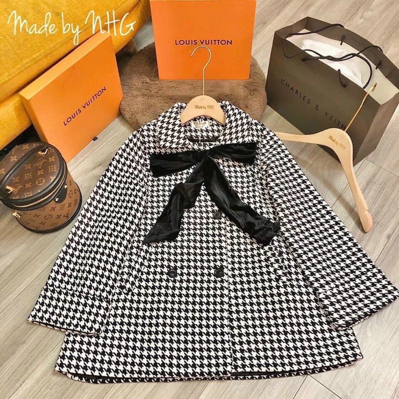 ÁO DẠ ZICZAC KÈM NƠ