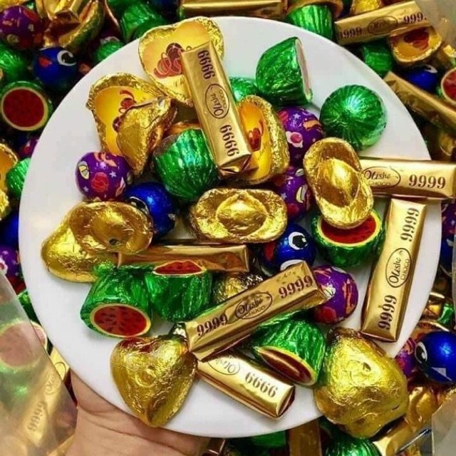 500Gr  KẸO SOCOLA MIX ĐỦ LOẠI - KẸO ĐỦ LOẠI