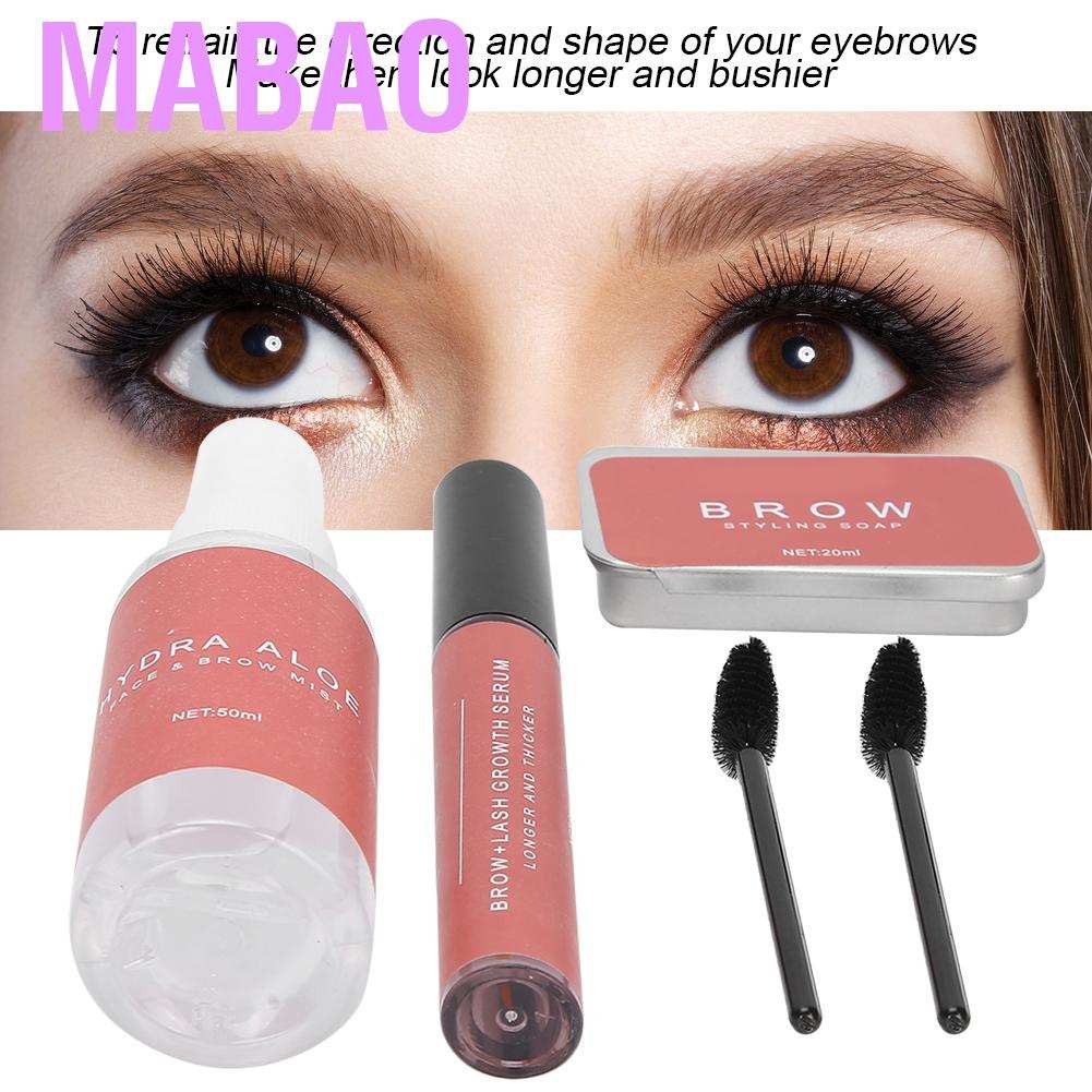 (hàng Mới Về) Bộ Mỹ Phẩm Chăm Sóc Lông Mày Tạo Kiểu 20g + 5ml + 50ml Mabao | BigBuy360 - bigbuy360.vn