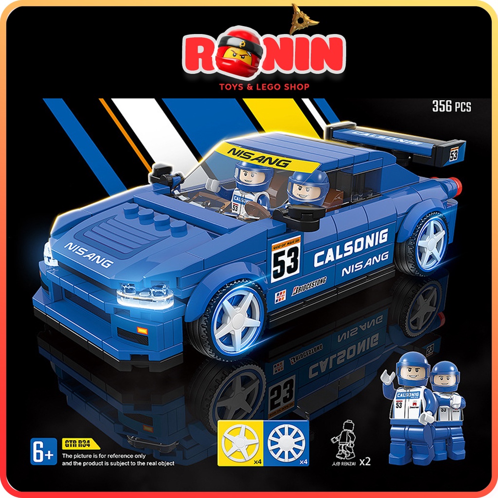 Bộ Đồ Chơi Lắp Ráp Siêu Xe Đua Thể Thao Racing Series