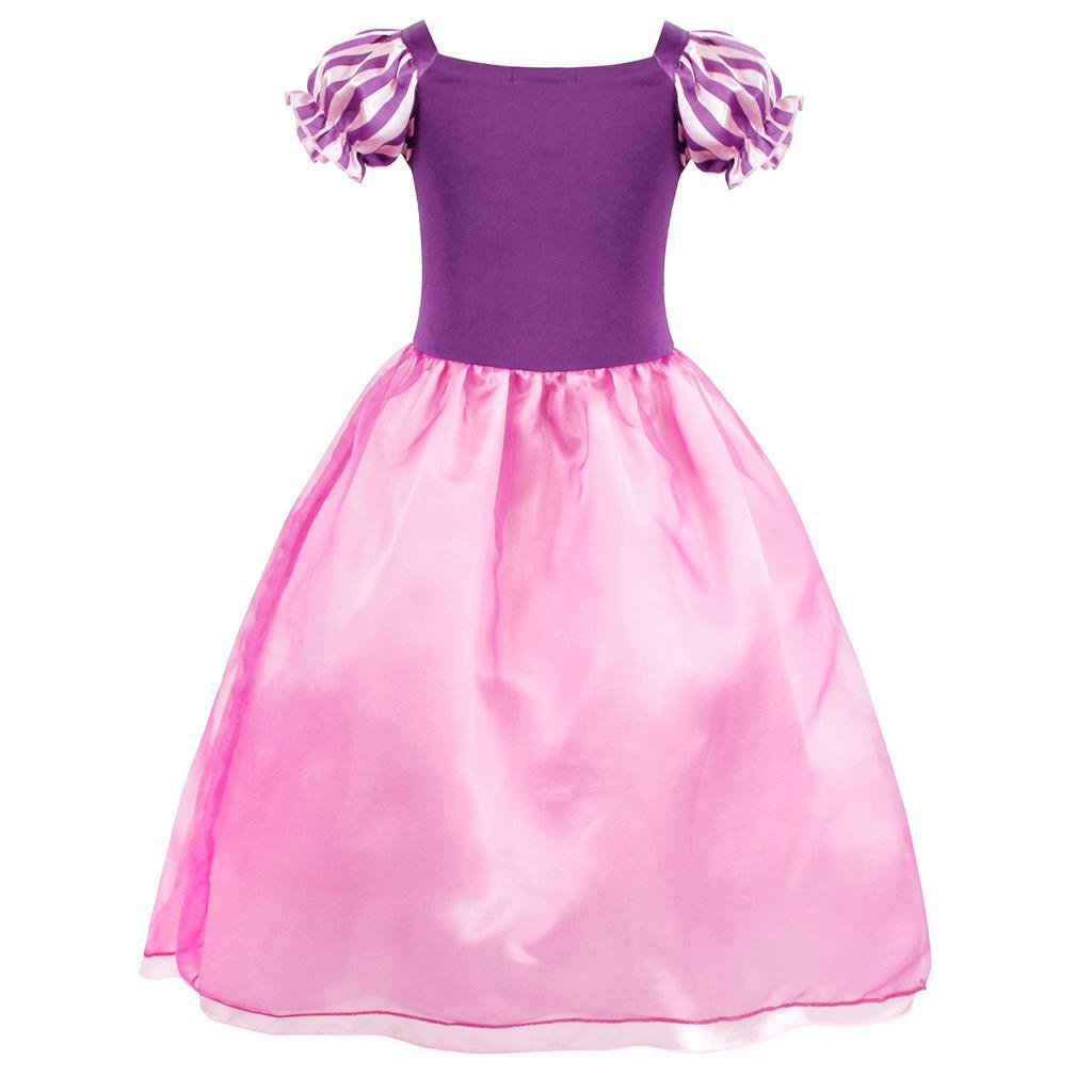 Đầm Hóa Trang Công Chúa rapunzel Châu Âu Xinh Đẹp Cho Bé Gái