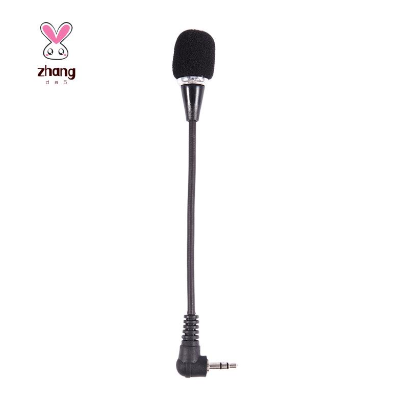 Micro Mini Linh Hoạt Giắc Cắm 3.5mm Cho Pc Laptop Để Bàn Đen
