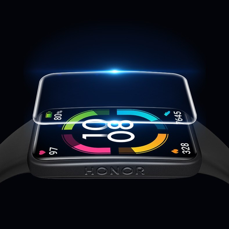 Kính Cường Lực Bảo Vệ Toàn Màn Hình Cho Huawei Watch Fit 2 Mini Band 7 6 Pro Honor ES Fit2