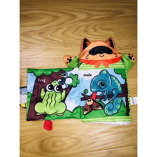 Sách vải mềm kèm rối tay