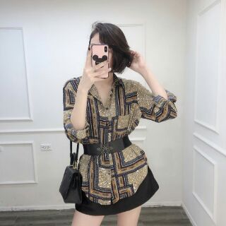 Sơ mi lụa Zara