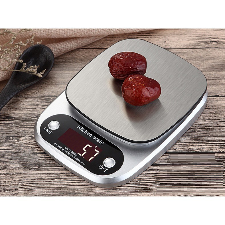 Cân Điện Tử Nhà Bếp Mini Cân Tiểu Ly 1KG 5KG 7KG 10KG, Cân Điện Tử Thực Phẩm Nhà Bếp Electronic Kitchen Scale