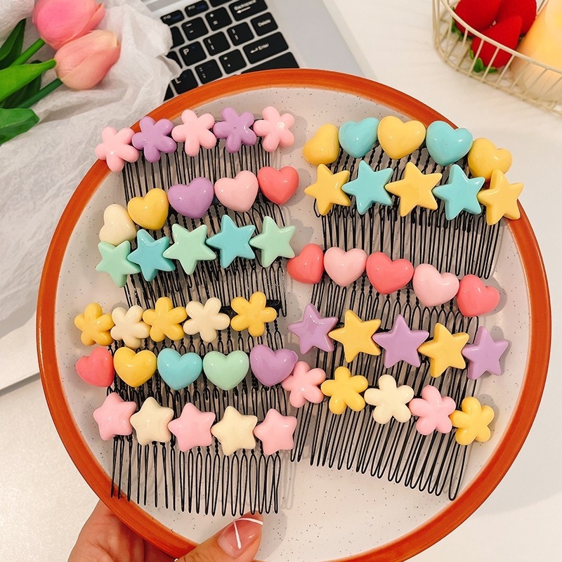 Kẹp Tóc Hình Ngôi Sao Dễ Thương Cho Bé Gái