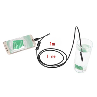 Camera Nội Soi Mini Android Borescope 1 / 2 / 3m Chống Thấm Nước Cổng Usb
