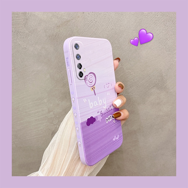 Ốp Lưng Realme 7 Ốp Lưng Realme norzo 20 pro Realme7 Ốp Điện Thoại Silicon Mềm Chống Rơi Hình Tranh Sơn Dầu Đơn Giản Cho Realme7 Realme Narzo20Pro