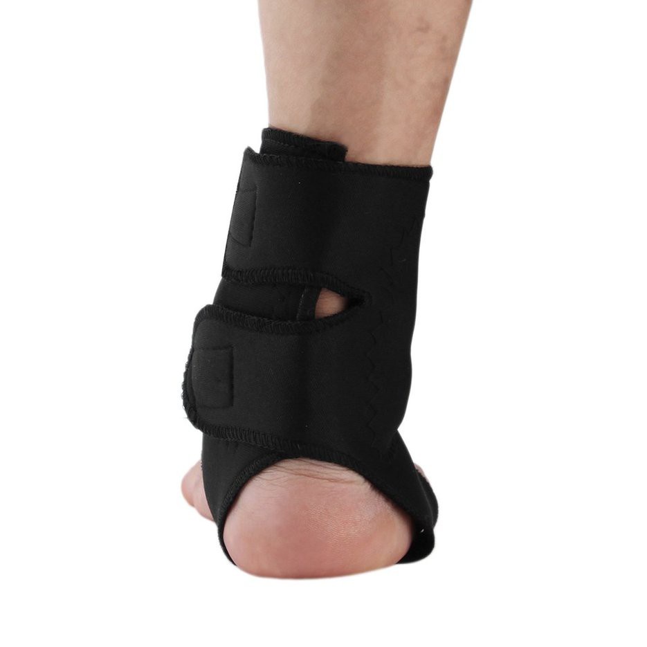 ✱BEST✱ Black Sport Basketball Ankle Foot Elastic Support Wrap Neoprene Adjustable