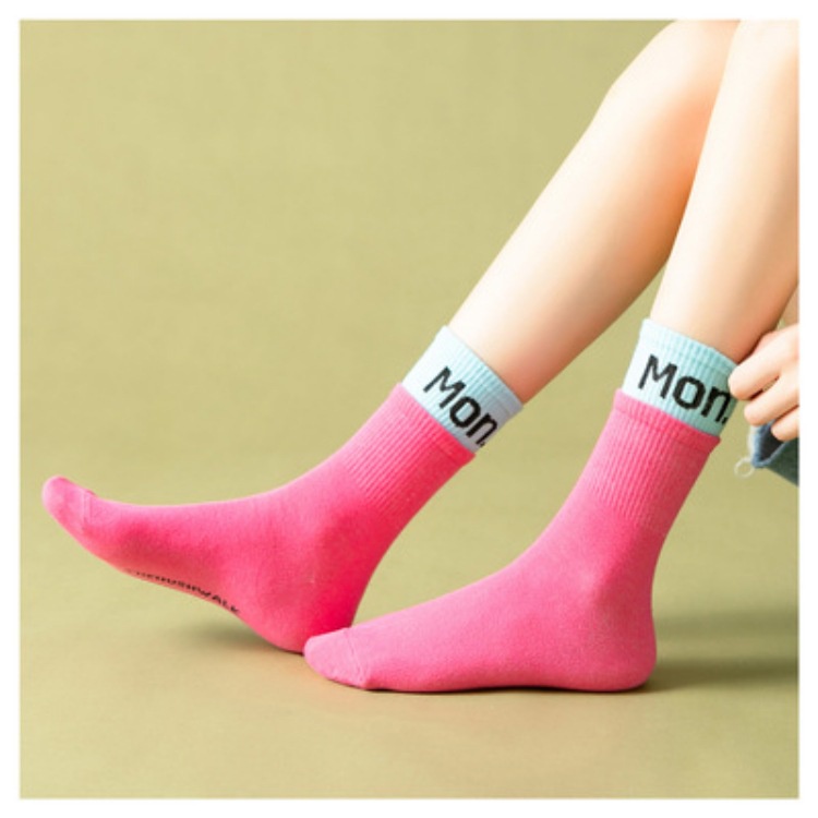 Vớ Thể Thao Bằng Cotton Nhiều Màu Sắc Phong Cách Đường Phố Nhật Bản Cho Nữ