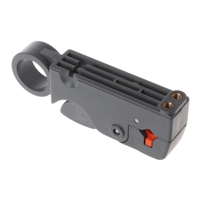 1 Dụng Cụ Cắt Dây Cáp Đồng Trục rg58 rg6 Màu Xám