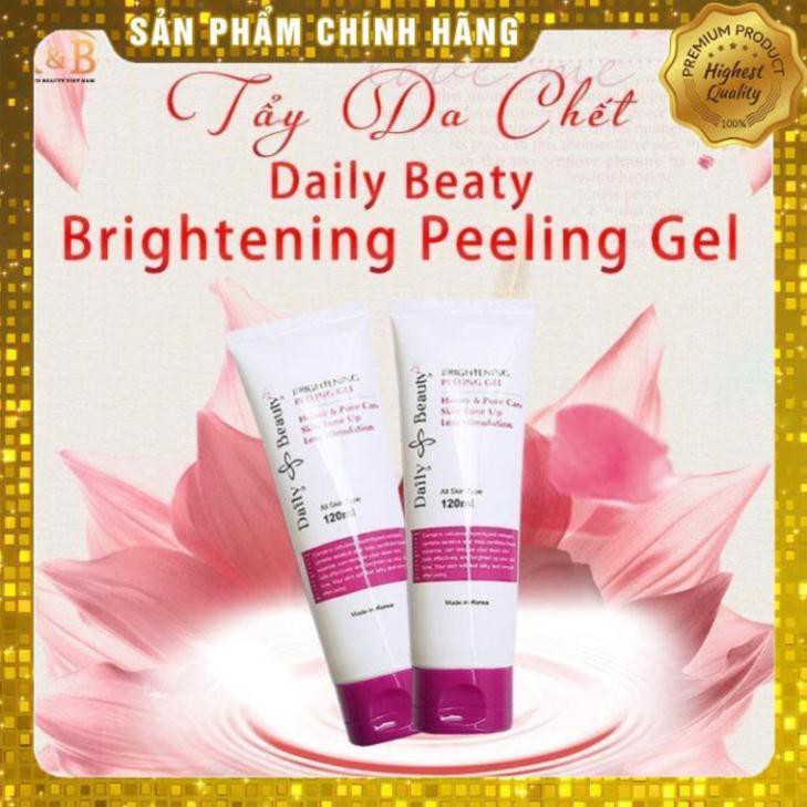 Tẩy da chết Daily Beauty Brightening Peeling Gel, [Hàng Chính Hãng], Tẩy da chết cho da mụn, da dầu và da hỗn hợp