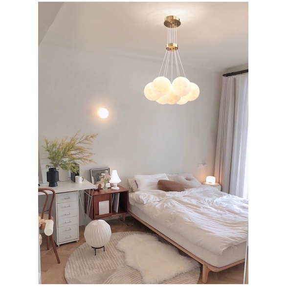 Đèn chùm thả hình mặt trăng Moon series phong cách Bắc Âu sang trọng