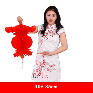 Đèn Lồng Đỏ Trang Trí Tết Loại To 30/35/40/45 Nynon Chống Nước - Siêu Đẹp