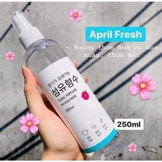 Xịt thơm quần áo Hàn Quốc