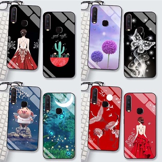Ốp Lưng VIVO U10, Y11, Y12, Y15, Y19 Lưng kính cường lực Sang Trọng, Sáng Bóng