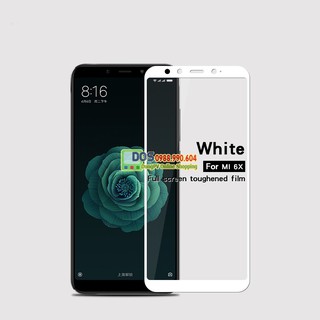 Kính cường lực xiaomi mi a2 lite full màn hình