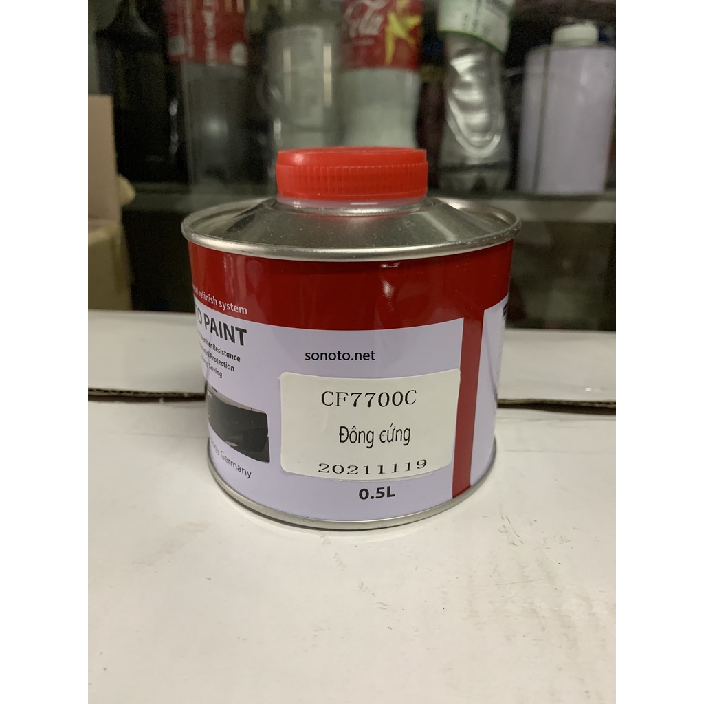 Chất đông cứng CF7700c hay đóng rắn cho sơn và dầu bóng 2k ô tô xe máy
